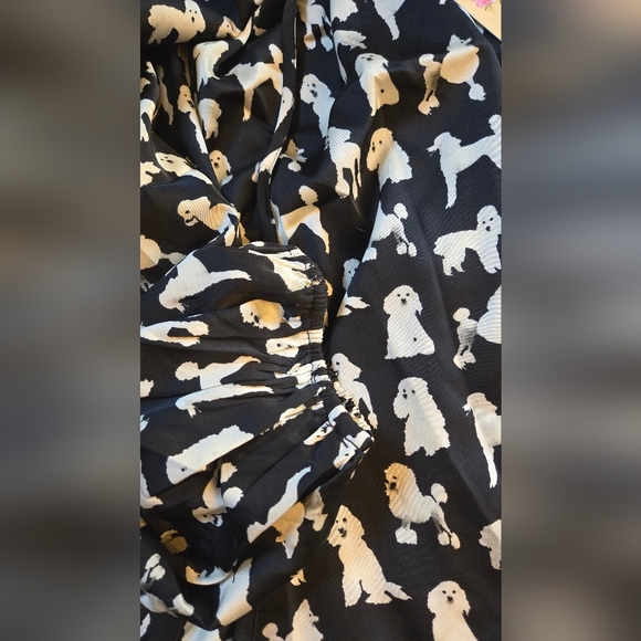 NWT Entro Poodle Doodle Top - size m - Picture 6 of 8